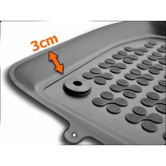 Λαστιχένια πατάκια Seat Leon Sportstourer Mild Hybrid (2024+) τύπου σκαφάκι - 4τμχ., Rezaw Plast Λαστιχένια πατάκια Seat Leon Sportstourer Mild Hybrid (2024+) τύπου σκαφάκι - 4τμχ., Rezaw Plast