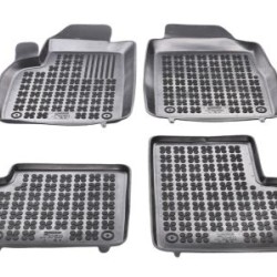 Λαστιχένια πατάκια Fiat 500 Hybrid (2020+) except electric τύπου σκαφάκι - 4τμχ., Rezaw Plast