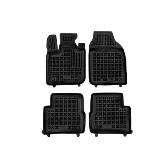 Λαστιχένια πατάκια Fiat 500e Electric (2020+) τύπου σκαφάκι - 4τμχ., Rezaw Plast Λαστιχένια πατάκια Fiat 500e Electric (2020+) τύπου σκαφάκι - 4τμχ., Rezaw Plast