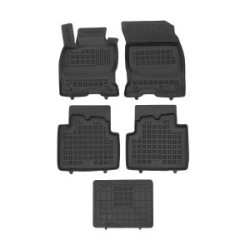 Λαστιχένια πατάκια Ford Kuga Hybrid (2019+) τύπου σκαφάκι - 5τμχ., Rezaw Plast
