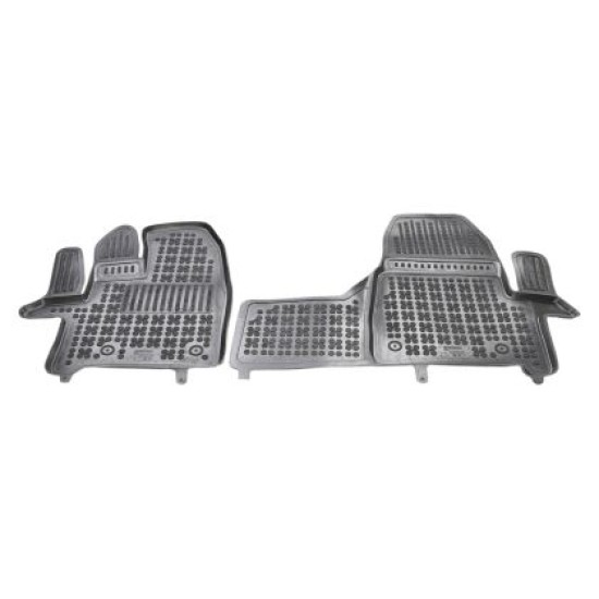 Λαστιχένια πατάκια Ford Tourneo Custom (2018+) version Titanium, 2 passenger with automatic gearbox, with an extra material on the driver side τύπου σκαφάκι - 1τμχ., Rezaw Plast Λαστιχένια πατάκια Ford Tourneo Custom (2018+) version Titanium, 2 passenger with automatic gearbox, with an extra material on the driver side τύπου σκαφάκι - 1τμχ., Rezaw Plast