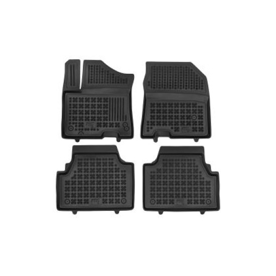 Λαστιχένια πατάκια Hyundai Kona Electric (2018-2023) τύπου σκαφάκι - 4τμχ., Rezaw Plast