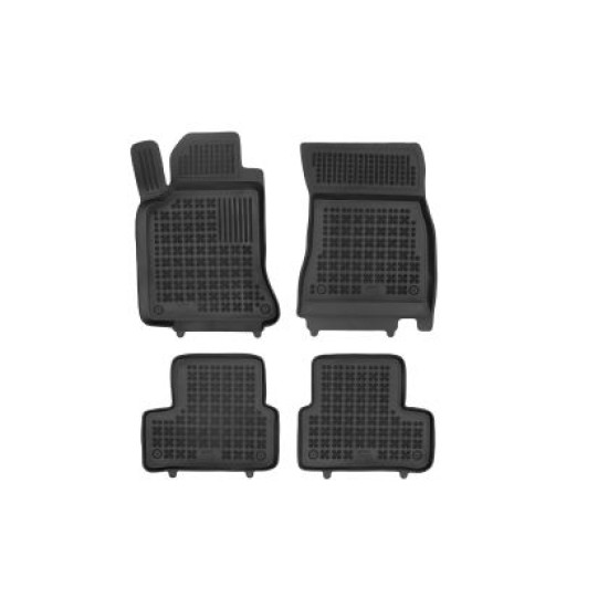 Λαστιχένια πατάκια Mercedes CLA X118 (2019+) Shooting Brake τύπου σκαφάκι - 4τμχ., Rezaw Plast