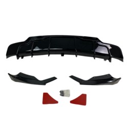 Diffuser προφυλακτήρα Tesla Model 3 (2017-2022) - μαύρο γυαλιστερό