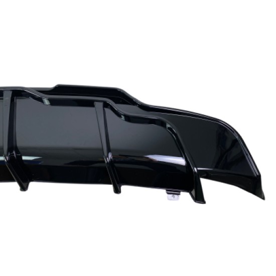 Diffuser προφυλακτήρα Tesla Model 3 (2017-2022) - μαύρο γυαλιστερό