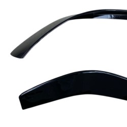 Spoiler εμπρός προφυλακτήρα Mercedes C-Class W204 (2007-2013) - μαύρο γυαλιστερό