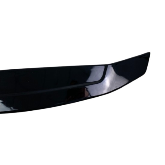 Αεροτομή οροφής universal 78cm με τρίτο στοπ και μήκος εγκατάστασης 65cm - μαύρη γυαλιστερή