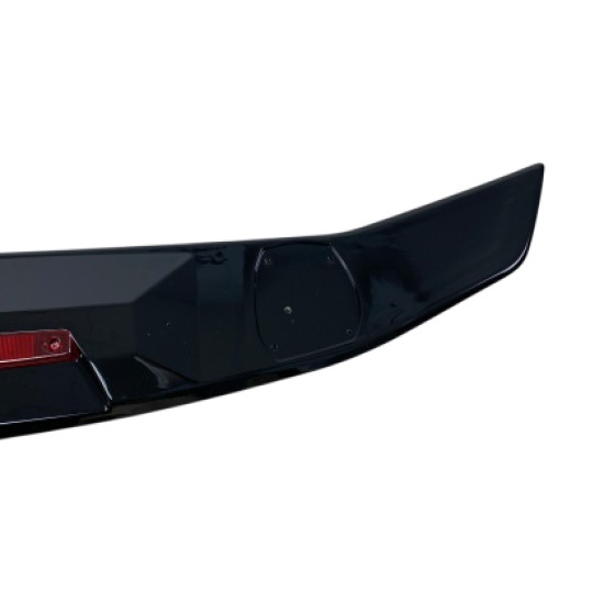 Αεροτομή οροφής universal 78cm με τρίτο στοπ και μήκος εγκατάστασης 65cm - μαύρη γυαλιστερή