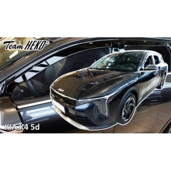 Ανεμοθραύστες KIA K4 (2024+) - 4τμχ. εμπρός και πίσω, Heko