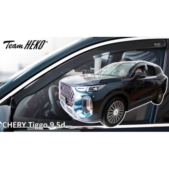 Ανεμοθραύστες Chery Tiggo 9 (2023+) - 2τμχ. εμπρός, Heko