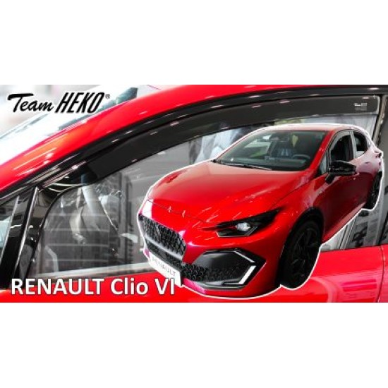 Ανεμοθραύστες Renault Clio (2025+) - 2τμχ. εμπρός, Heko