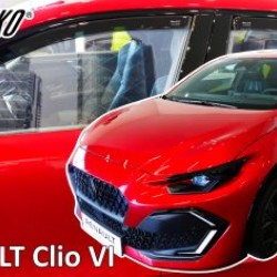Ανεμοθραύστες Renault Clio (2025+) - 4τμχ. Εμπρός, Heko