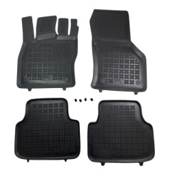 Λαστιχένια πατάκια Skoda Octavia (2024+) combi, petrol, diesel τύπου σκαφάκι - 4τμχ., Rezaw Plast