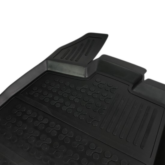 Λαστιχένια πατάκια Peugeot 5008 Hybrid (2024+) 7θεσιο τύπου σκαφάκι - 5τμχ., Rezaw Plast