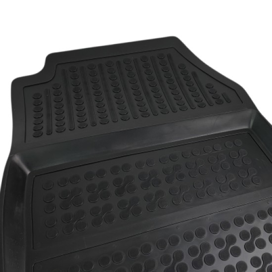 Λαστιχένια πατάκια Peugeot 5008 Hybrid (2024+) 7θεσιο τύπου σκαφάκι - 5τμχ., Rezaw Plast