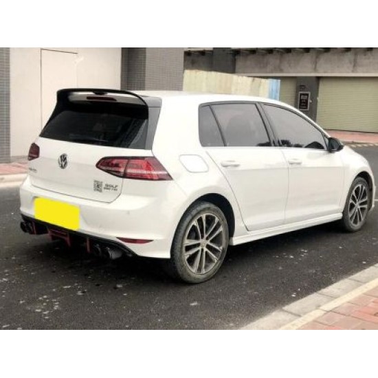 Αεροτομή οροφής για Volkswagen Golf 7 / 7.5 GTI / R Maxton Clubsport Style 2 - μαύρη γυαλιστερή