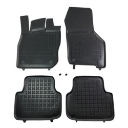 Λαστιχένια πατάκια Seat Leon Sportstourer Mild Hybrid (2024+) τύπου σκαφάκι - 4τμχ., Rezaw Plast