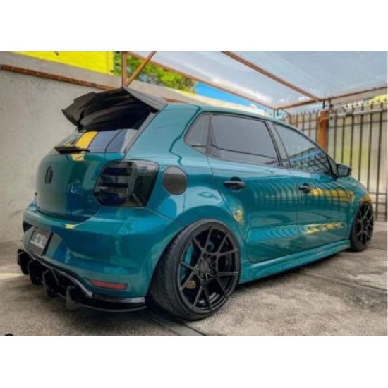 Αεροτομή οροφής Vw Polo (2019+) Osir Batman design - μαύρη γυαλιστερή Αεροτομή οροφής Vw Polo (2019+) Osir Batman design - μαύρη γυαλιστερή