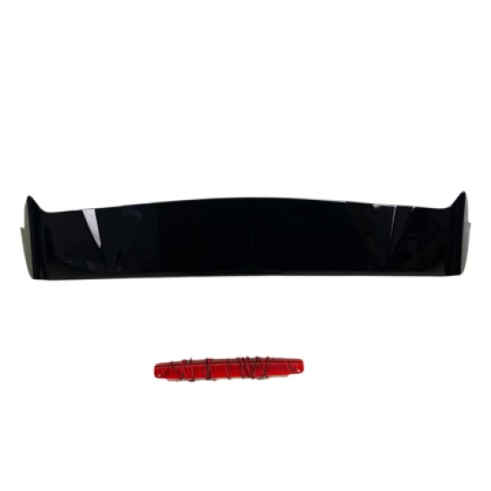 Αεροτομή οροφής για Honda Jazz (2021+) με τρίτο στοπ - μαύρη γυαλιστερή Αεροτομή οροφής για Honda Jazz (2021+) με τρίτο στοπ - μαύρη γυαλιστερή