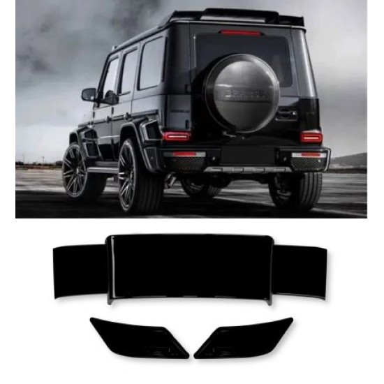 Αεροτομή οροφής Mercedes W463 / W464 G-Class Brabus Style - μαύρη γυαλιστερή Αεροτομή οροφής Mercedes W463 / W464 G-Class Brabus Style - μαύρη γυαλιστερή