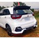 Αεροτομή οροφής για Honda Jazz (2021+) με τρίτο στοπ - μαύρη γυαλιστερή