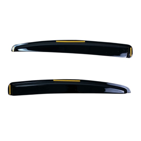 Ανεμοθραύστες Vw Passat B6 / B7 (2005-2014) sedan - 4τμχ. εμπρός και πίσω - μαύρο χρώμα