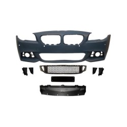 Προφυλακτήρας εμπρός BMW F10 / F11 facelift (2014-2017) - M pack design με ανοίγματα parktronic, με πιτσιλίθρες