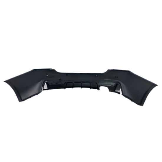 Πίσω προφυλακτήρας BMW F32 / F36 με μονό diffuser - M pack design με ανοίγματα parktronic
