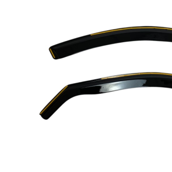 Ανεμοθραύστες Vw Passat B6 / B7 (2005-2014) combi - 4τμχ. εμπρός και πίσω - μαύρο χρώμα