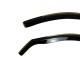 Ανεμοθραύστες Ford Kuga / Vignale / Escape (2012-2019) - 4τμχ. εμπρός και πίσω - μαύρο χρώμα