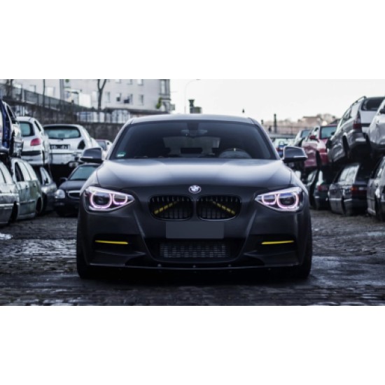 Spoiler προφυλακτήρα BMW F20 (2011-2014) M Performance Style - μαύρο γυαλιστερό