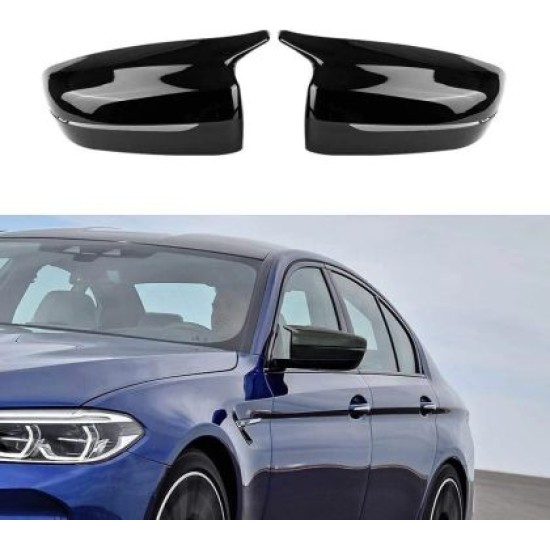 Καπάκια καθρέφτη BMW G20 (2020-2023) M5 Style - μαύρα γυαλιστερά