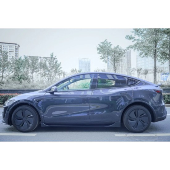 Πρόσθετα μαρσπιέ Tesla Model Y - μαύρα γυαλιστερά