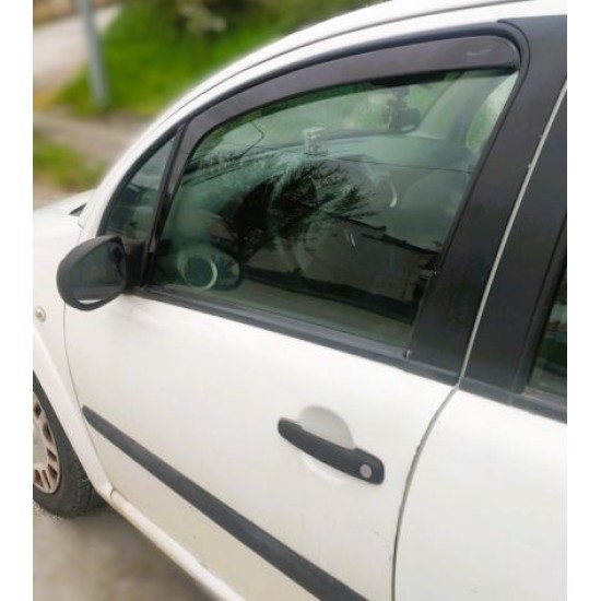 Ανεμοθραύστες Citroen C3 (2002-2009) 5 πορτο - 2 τμχ. εμπρός, Heko