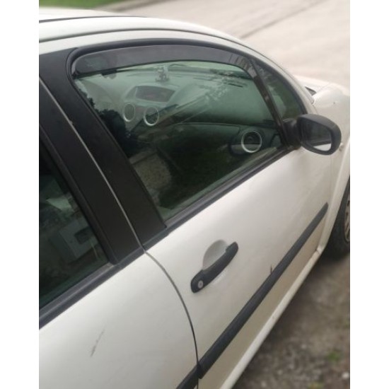 Ανεμοθραύστες Citroen C3 (2002-2009) 5 πορτο - 2 τμχ. εμπρός, Heko