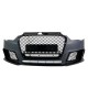 Προφυλακτήρας εμπρός Audi A3 (2012-2016) 3/5 πορτο- RS3 design με ανοίγματα parktronic