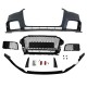 Προφυλακτήρας εμπρός Audi A3 (2012-2016) 3/5 πορτο- RS3 design με ανοίγματα parktronic