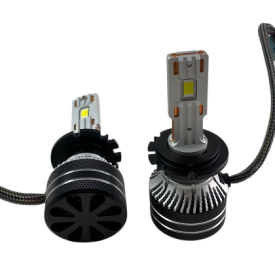 Led λάμπες D1S / D2S / D2R / D3S / D4S - 12V  Streetech μοντέλο STN2 150 000 lux , 45 Watt - CANBUS 6000K - 1500% πιό έντονη φωτεινότητα 2τμχ.