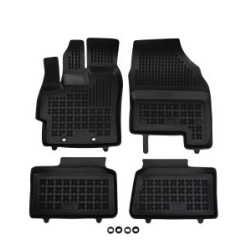 Λαστιχένια πατάκια Toyota Aygo X (2025+) facelift με πυροσβεστήρα τύπου σκαφάκι - 4τμχ., Rezaw Plast