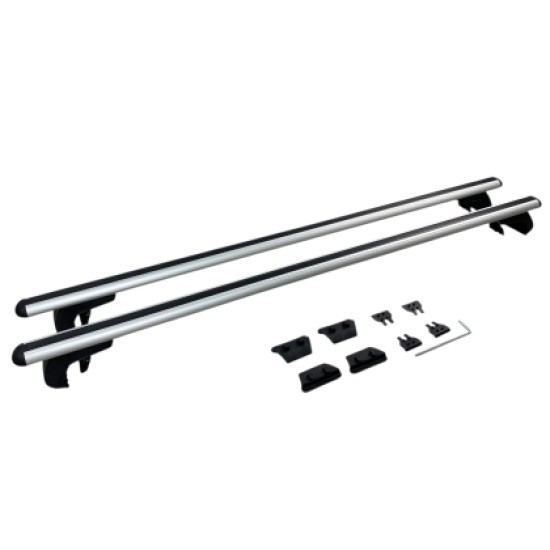 Μπάρες οροφής αυτοκινήτου για ενσωματωμένες παράλληλες μπάρες Streetech VNS - 115cm -  σετ 2τμχ.