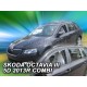 Ανεμοθραύστες Skoda Octavia (2013-2020) combi - 4 τμχ εμπρός και πίσω, Heko Ανεμοθραύστες Skoda Octavia (2013-2020) combi - 4 τμχ εμπρός και πίσω, Heko