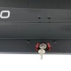 Μπαγκαζιέρα οροφής Junior Strike 199x84x41cm με διπλό άνοιγμα και κλειδί, 480 λίτρα - μαύρη γυαλιστερή