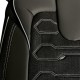 3D Δερμάτινα καλύμματα καθισμάτων Streetech Sport SP11 - μαύρο χρώμα