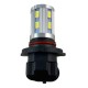 Led λάμπα HB4 με 16 led και προτζέκτορα - 1τμχ.