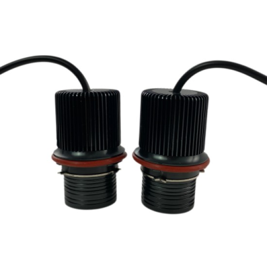 Angel eyes BMW E39 / E60 / E53 X5 / E65 / E87 / E63 160W led - λευκό χρώμα, 7000 lumen - 2τμχ.