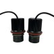 Angel eyes BMW E39 / E60 / E53 X5 / E65 / E87 / E63 160W led - λευκό χρώμα, 7000 lumen - 2τμχ.
