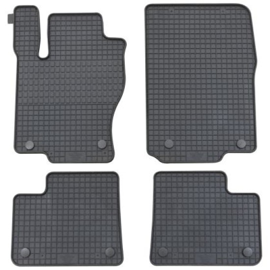Λαστιχένια πατάκια Mercedes M-class W166 / GL-class X166 (2011-2015) / GLE (2015-2019) / GLS X166 (2015+) - 4τμχ., Petex