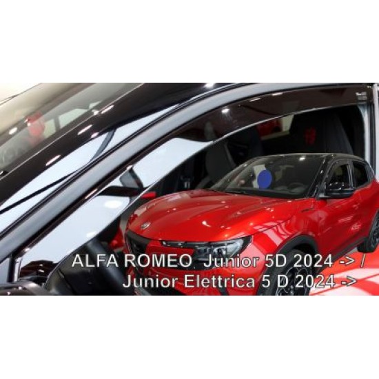 Ανεμοθραύστες Alfa Romeo Junior (2024+) - 2τμχ. εμπρός, Heko Ανεμοθραύστες Alfa Romeo Junior (2024+) - 2τμχ. εμπρός, Heko