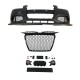Προφυλακτήρας εμπρός Audi A3 8P (2005-2008) - RS Design με μαύρη γυαλιστερή μάσκα