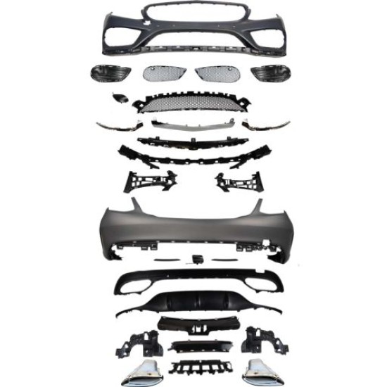 Body kit Mercedes C-Class W205 (2014-2018) - C63 design Body kit Mercedes C-Class W205 (2014-2018) - C63 design